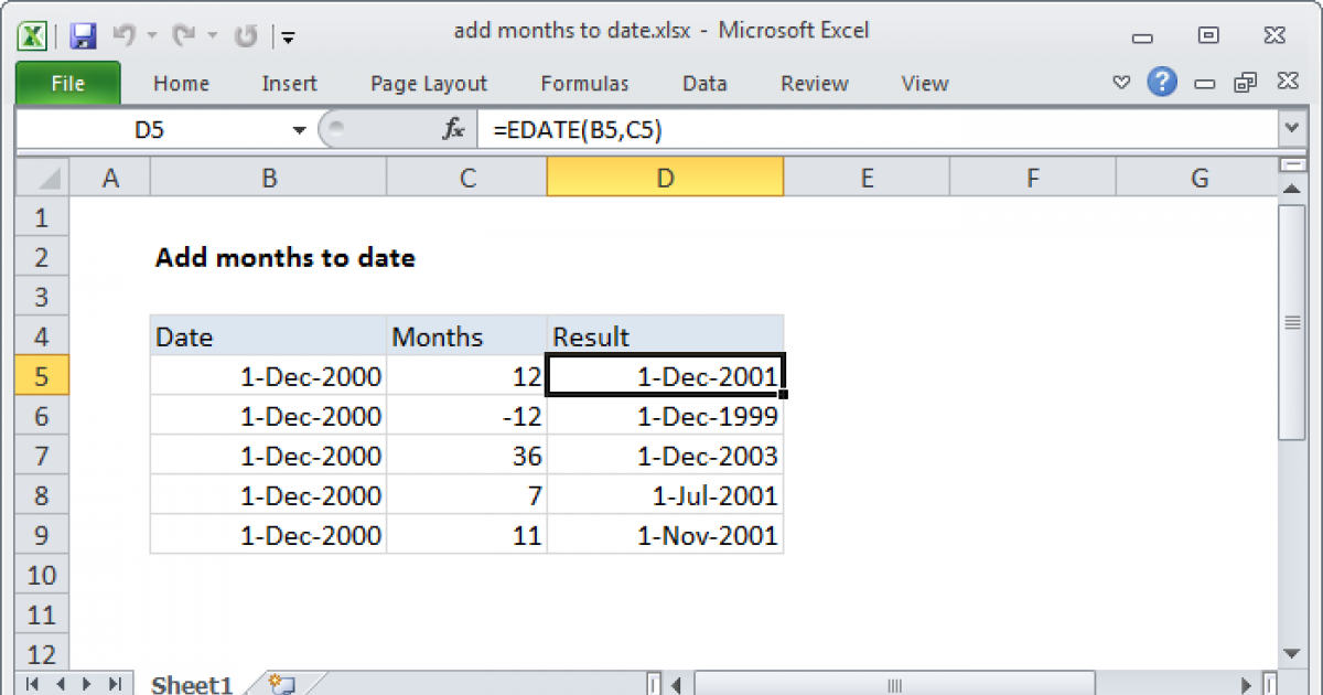 add-months-to-date-excel-formula-exceljet